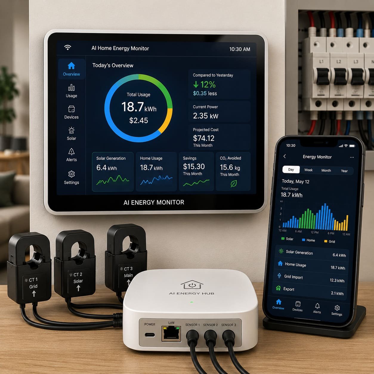 AI Home Energy Monitoring System