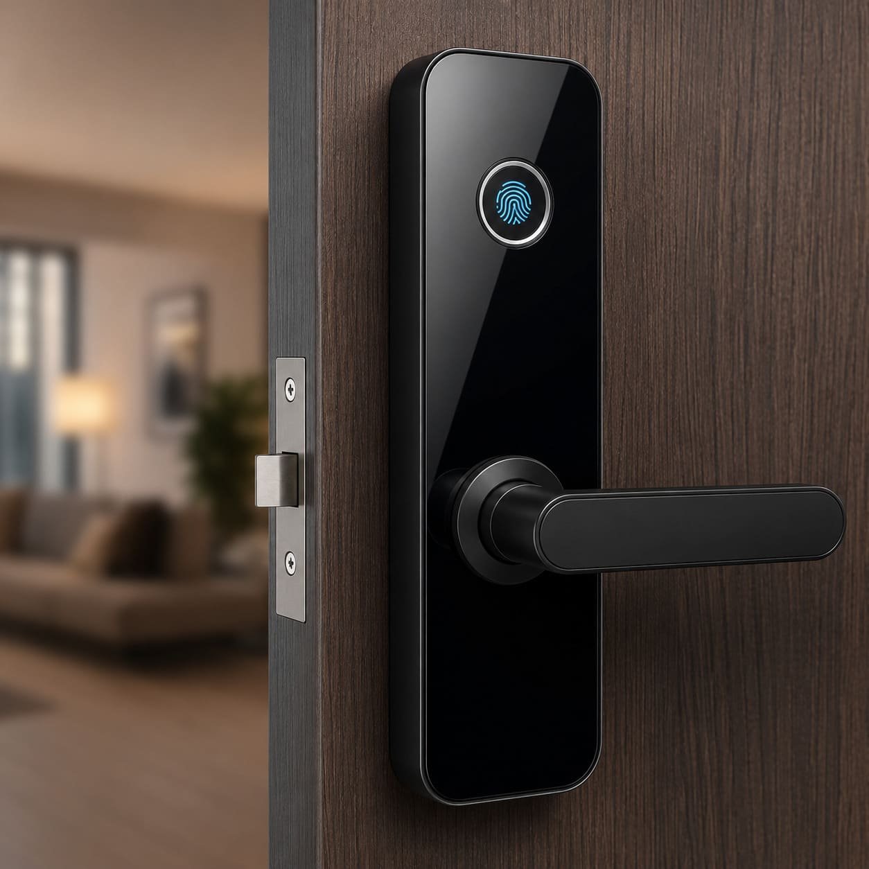 Smart Door Lock with Fingerprint & WiFi